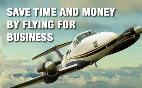 Save time and money by flying for business