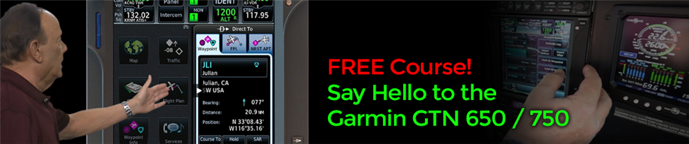 Say Hello to the Garmin GTN Free Course